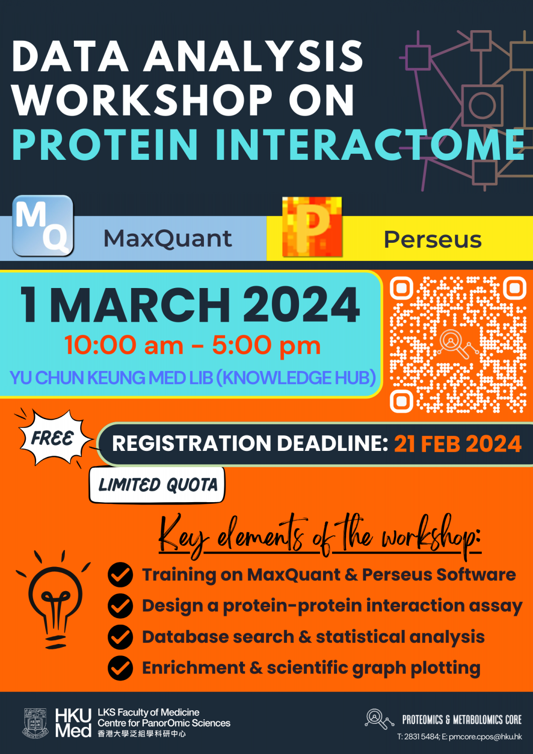 Proteomics Workshop – Interactome Analysis Using MaxQuant & Perseus ...